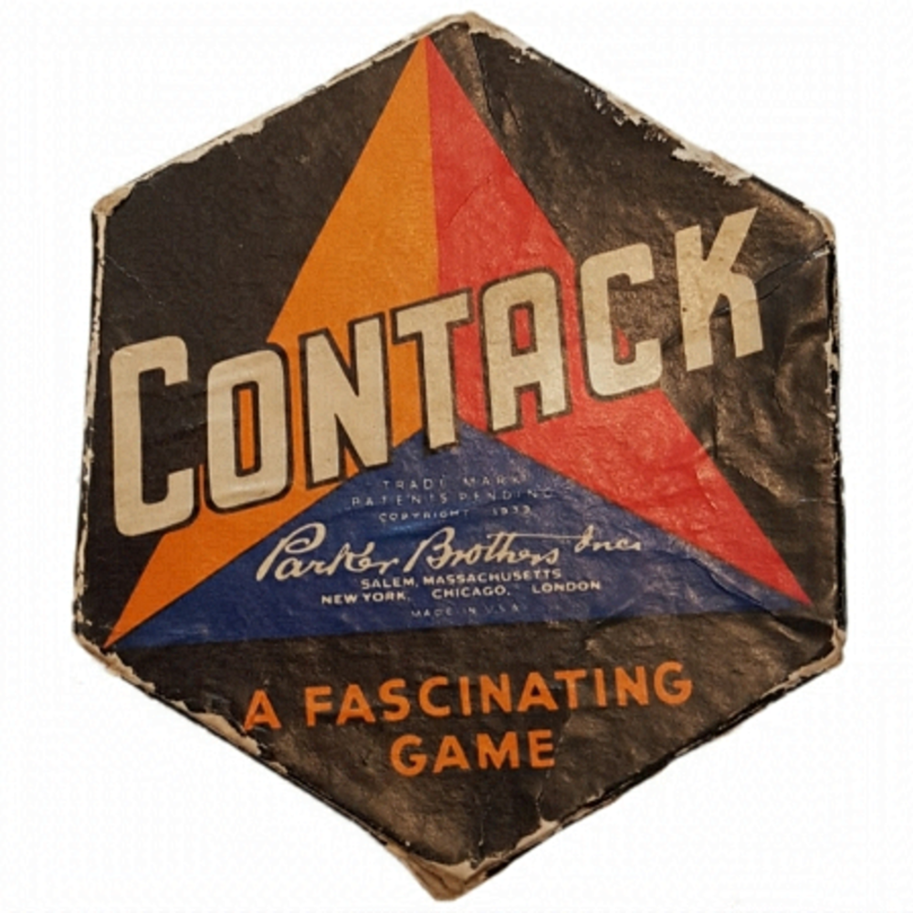 1939 Parker Brothers Contack Game